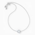 Swarovski Angelic Round Bracelet White Medium Online now