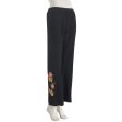 Marjolaine Eris Silk Pants Black Silver Large Sale