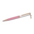 Swarovski Crystal Shimmer Ballpoint Pen Love, Pink, Rose-Gold Tone Plated Fashion