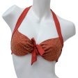 Twinset Bikini Bra Orange Red Hot on Sale