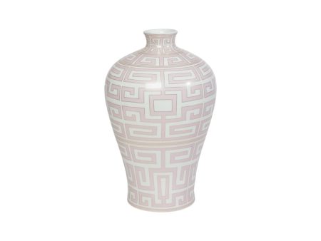 Ethan Allen Small Pink Athena Jar Supply