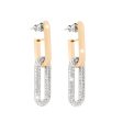 Rebecca Earrings Collection Of Stockholm With White Crystals Online Hot Sale