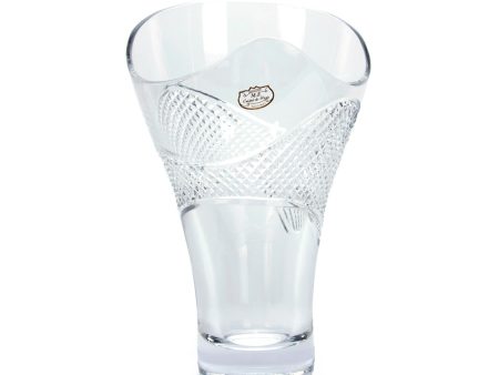 Cristal De Paris Vase Vague. H 38. 23 Cm. Berlin Cristal Online Sale