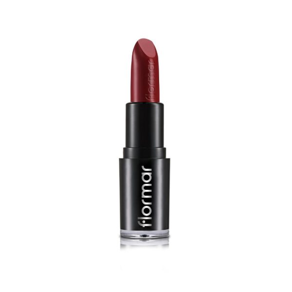 Flormar Long Wearing Lipstick 004 Spectacular Red - 3.9g Online Hot Sale