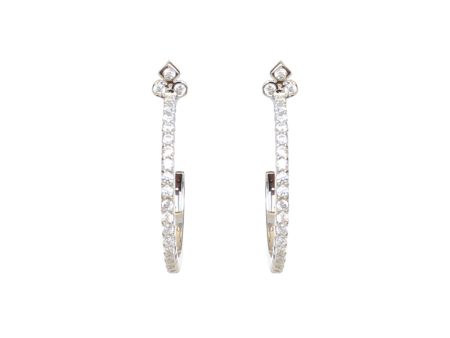 Esprit Earrings Silver Color With Stone 925 Silver Hot on Sale