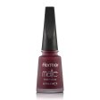 Flormar Matte Nail Enamel M23 Burgundy In Matte - 11ml For Cheap