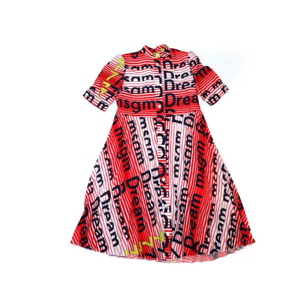 MSGM Multicolor Dress Hot on Sale