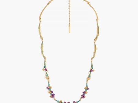 Les Nereides Sprigs Of Lavender Thin Necklace Fashion