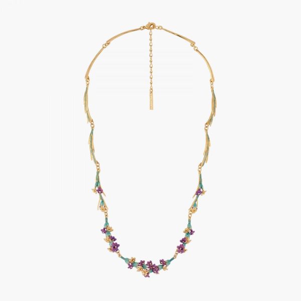 Les Nereides Sprigs Of Lavender Thin Necklace Fashion