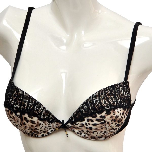 Yamamay Loepard Push up Bra Printed 32B Fashion