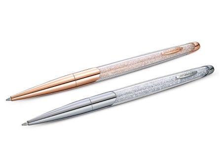 Swarovski Crystalline Nova Ballpoint Pen Set White, Mixed Metal Finish Sale