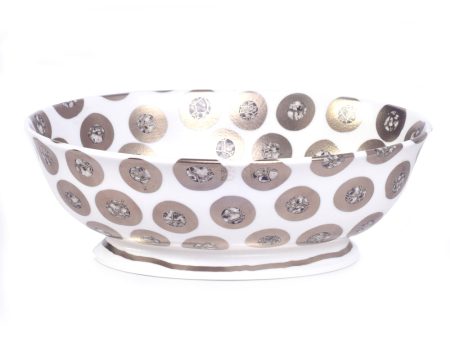 Michael Wainwright Tempio Luna Plat Oval Service Bowl Hot on Sale