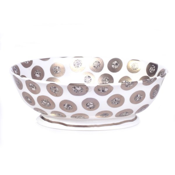 Michael Wainwright Tempio Luna Plat Oval Service Bowl Hot on Sale