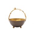 Decorium Nature 20 Cm Basket, Bronze For Discount