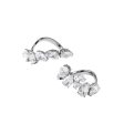 Swarovski Millenia Cocktail Ring Set, White, Rhodium Plated Hot on Sale