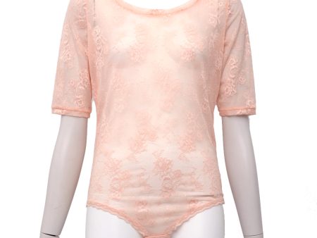 Yamamay Body With Ballet Neckline Light Pink Large For Discount