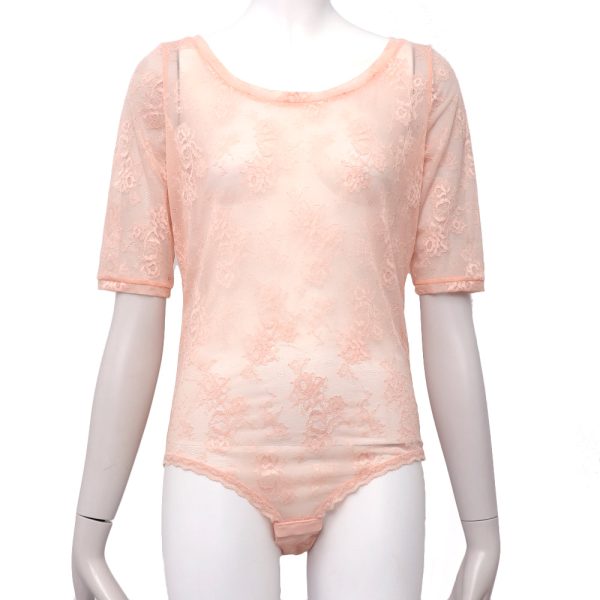 Yamamay Body With Ballet Neckline Light Pink Large For Discount