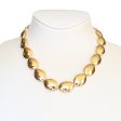 Esprit Necklace Ip Gold Color With Oval Design Stainless Steel Online