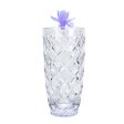 Cristal De Paris Vase Tonneau - H 30 Cm - Maxime Hot on Sale