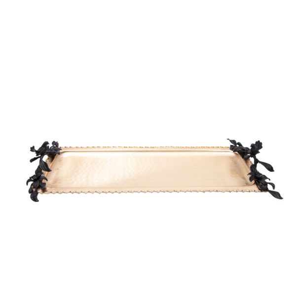 Decorium Nature S Rectangular Tray 37x15 Cm, Gold Online now