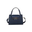 Valentino Orlandi Ladies Bag Dark Blue  Color Discount