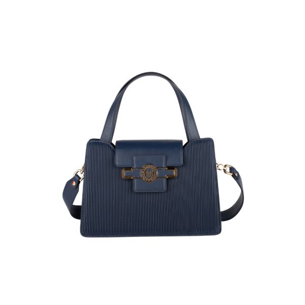 Valentino Orlandi Ladies Bag Dark Blue  Color Discount