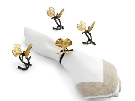 Butterfly Ginkgo Napkin Ring S4 Online