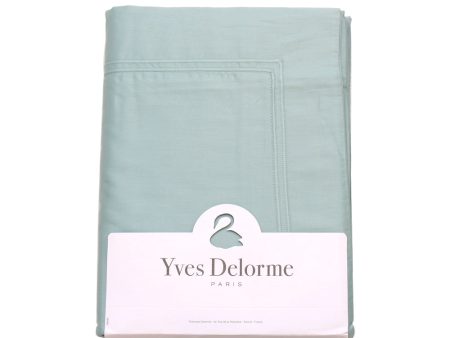 Yves Delorme Triomphe Duvet Cover Celadon Online Sale