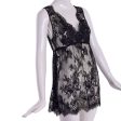 Marjolaine Short Nightdress Black Medium Supply