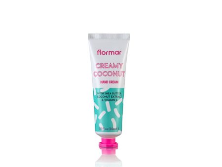 Flormar Mini Hand Cream 002 Creamy Coconut - 30ml Online Sale