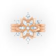 Swarovski Magic Ring Set White, Rose-Gold Tone Plated on Sale