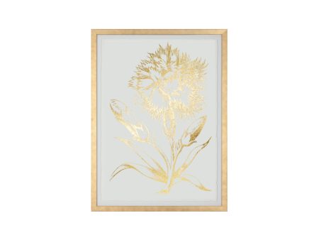 Ethan Allen Wall Frame   Gold Foil Ii  60X80 cm Discount