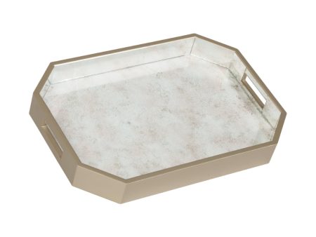 Ethan Allen Zaria Mirrored Tray Fashion