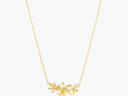 Les Nereides Star Jasmine Statement Necklace Hot on Sale