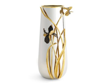 Black Iris Large Vase Discount