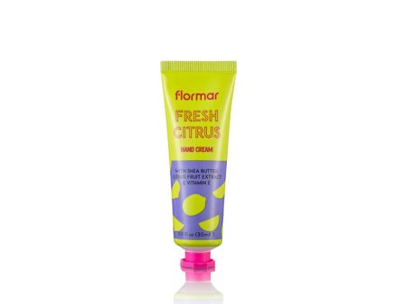 Flormar Mini Hand Cream 004 Fresh Citrus - 30ml Sale