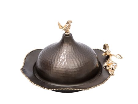 Decorium Nature Dome Delight Holder, Bronze Supply