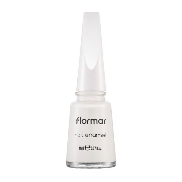 Flormar Nail Enamel 310 Snow White - 11ml Online Hot Sale