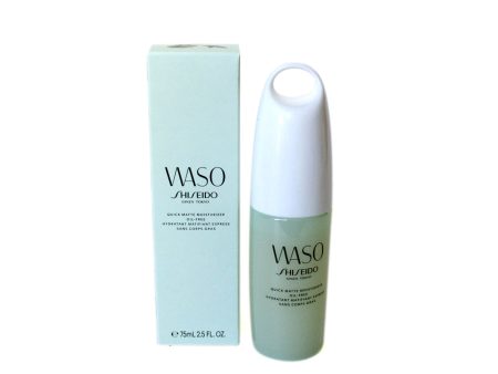 Shiseido Waso Quick Matte Moisturizer Oil-Free Gel - 75ml Online now