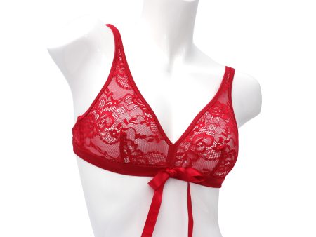 Yamamay Triangle Bra Dark Red 32B Online Sale