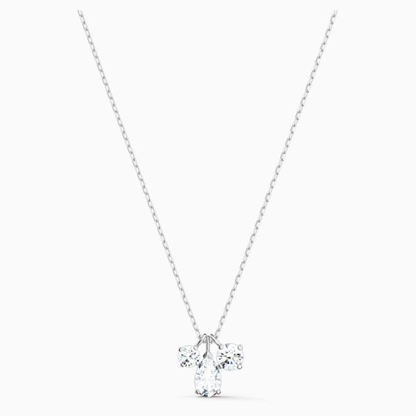 Swarovski Attract Cluster Pendant White One Size Hot on Sale