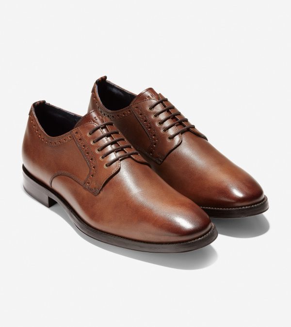 Cole Haan Mens Jefferson Grand 2.0 Plain Oxford Sale