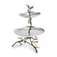 Butterfly Ginkgo 2 Tier Etagere Online Sale