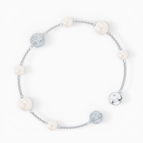 Swarovski Remix Collection Pearl Strand White White Medium Discount