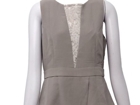 Yamamay Sleeveless Top Dust Grey Medium Online