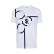 Stefano Ricci White Crewneck T-Shirt For Cheap