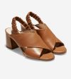 Cole Haan Anastasia City Sandal,British Tan,7.5 British Tansize 7.5 on Sale