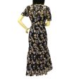 Ml By Monique Lhuillier Dress 7Mu Navy Multi 14 Discount