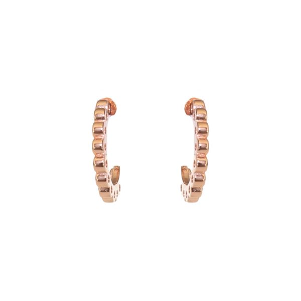 Esprit Earrings Ip Rosegold C Style With Crystal Fashion