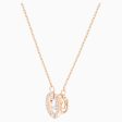 Swarovski Sparkling Dance Round Necklace White White One Size Fashion